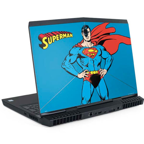 DC Comics Superman Classic Art Pose Dell Alienware Skin